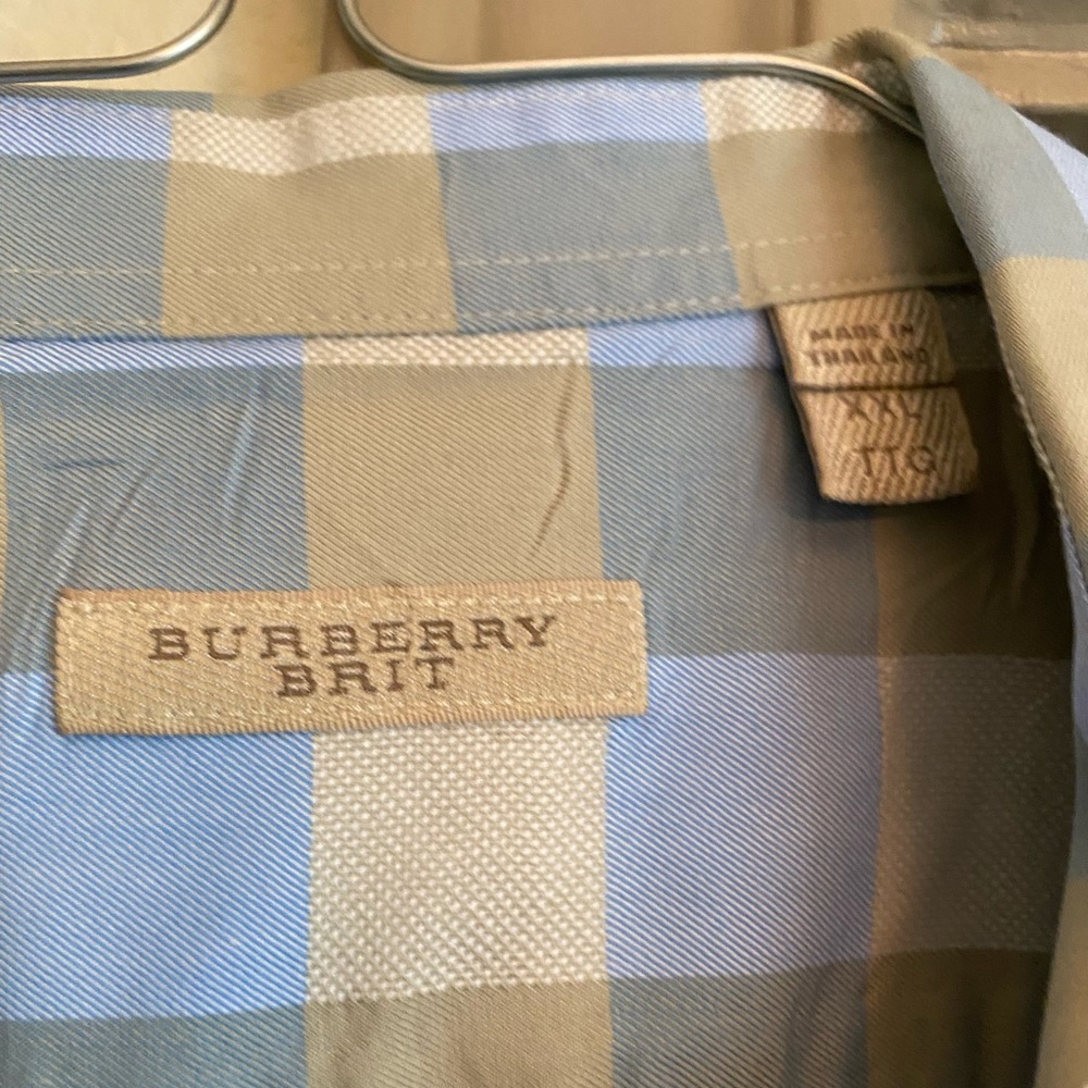 Men Burberry Long Sleeve